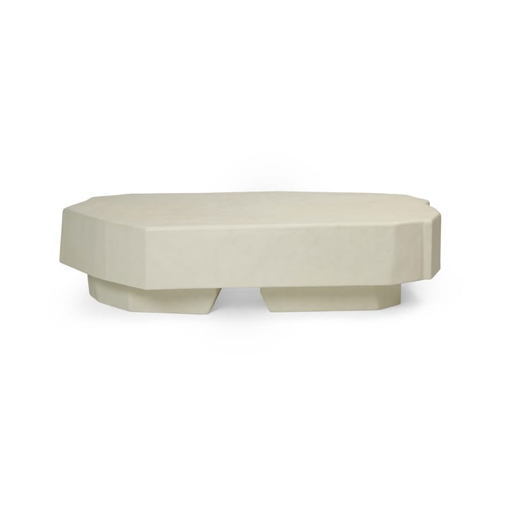 Table basse Staffa 163,5x82,4 cm - Ivoire - ferm LIVING