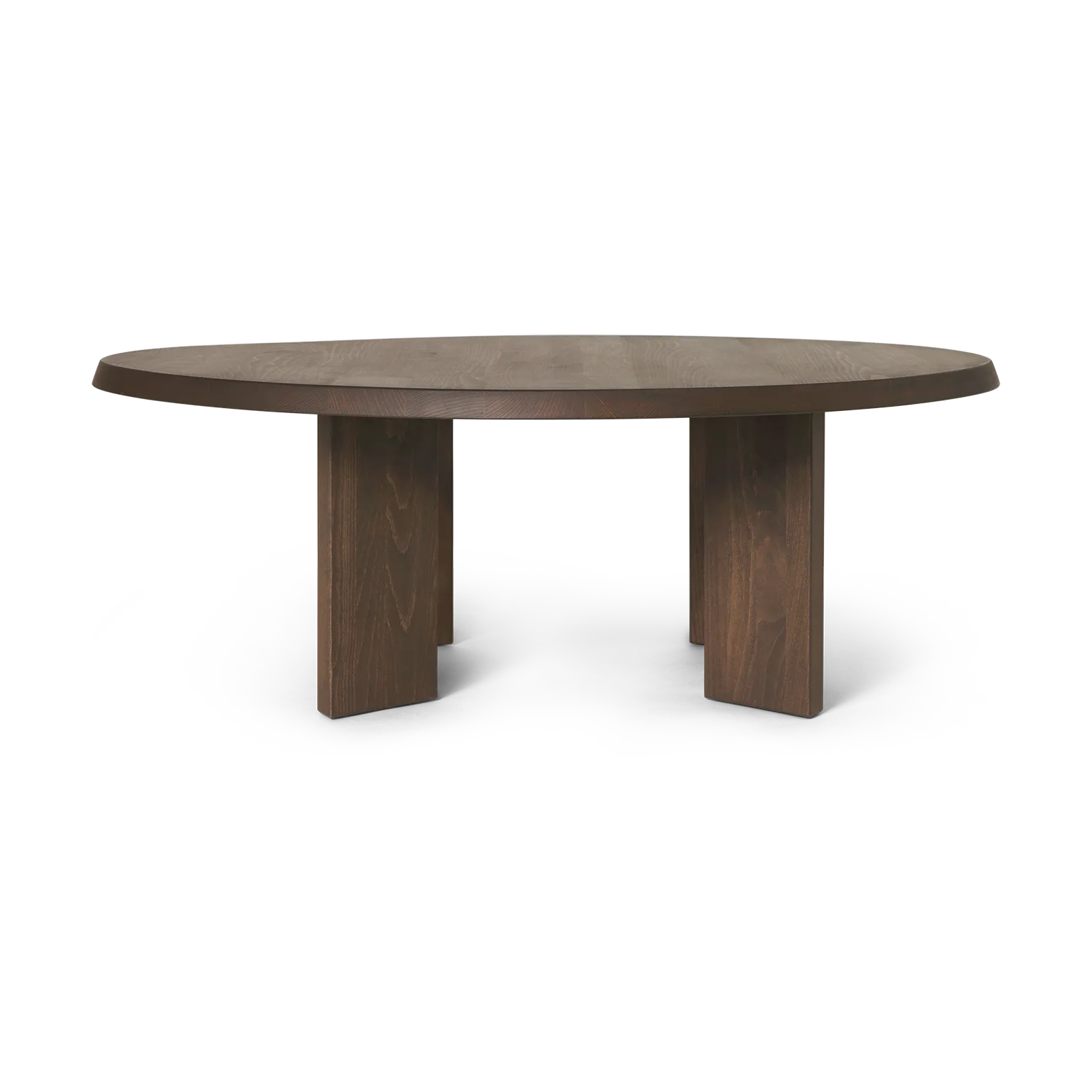 Table basse Tarn 107,6x108,1 cm, Dark stained beech Ferm Living