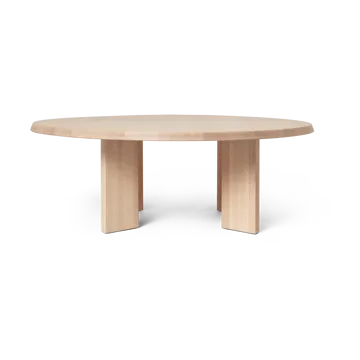Table basse Tarn 107,6x108,1 cm - White oiled beech - Ferm Living