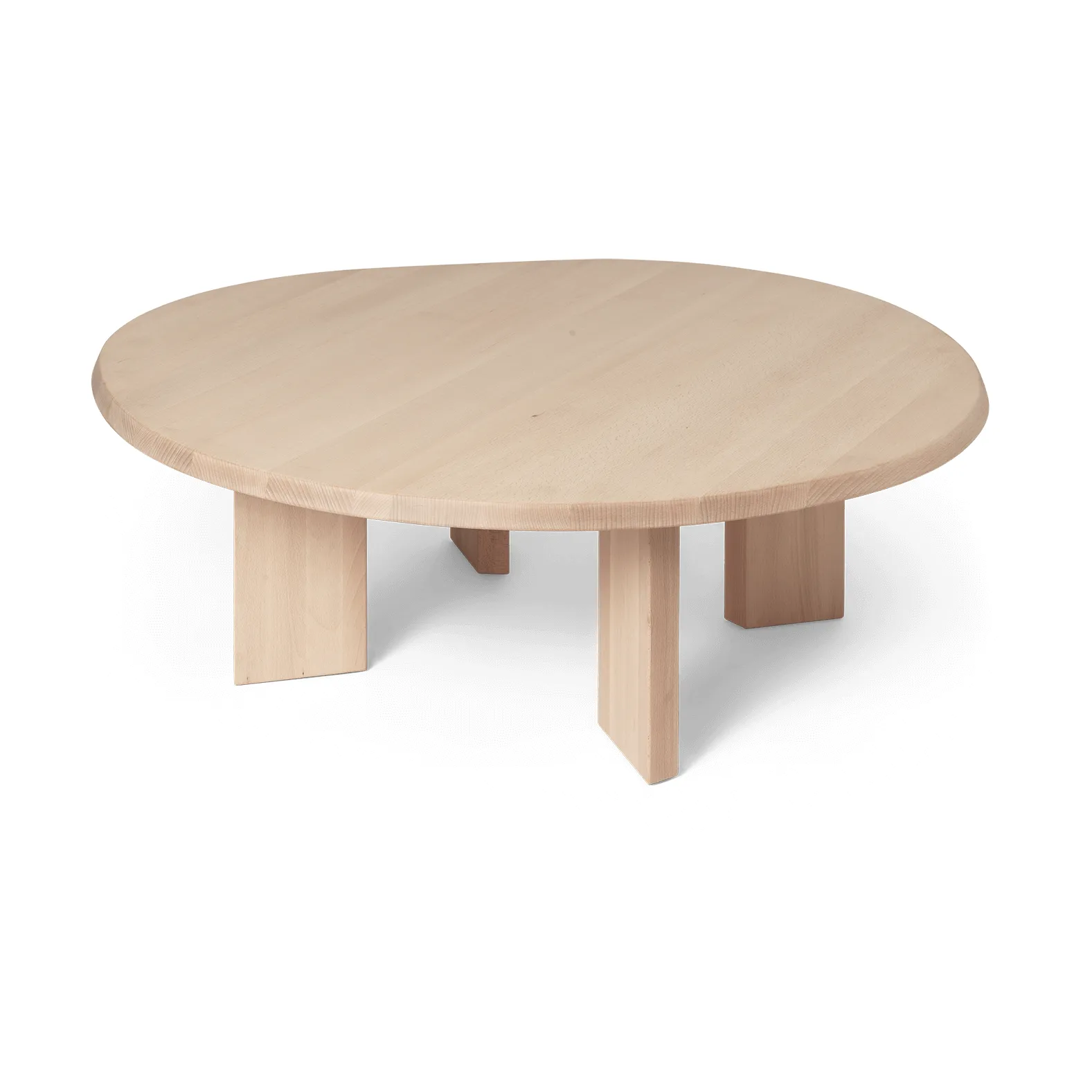 Table basse Tarn 107,6x108,1 cm, White oiled beech Ferm Living