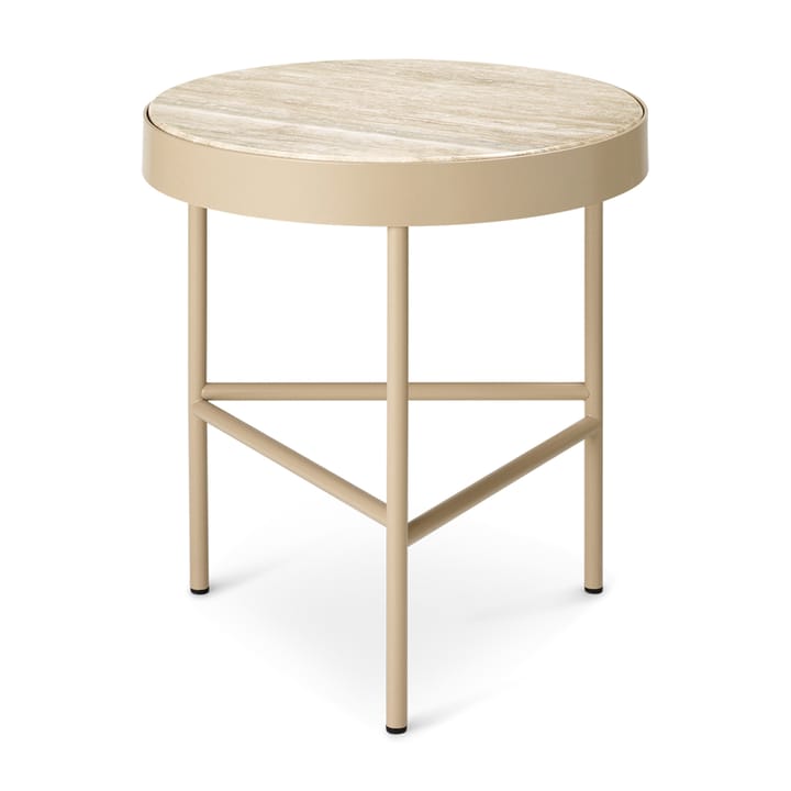 Table basse Travertin Ø40 cm - Cashmere - ferm LIVING