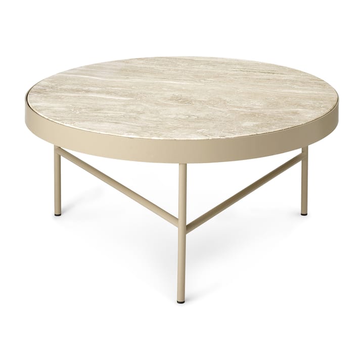 Table basse Travertin Ø70,5 cm, Cashmere Ferm Living