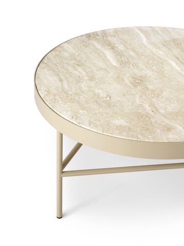 Table basse Travertin Ø70,5 cm - Cashmere - Ferm Living