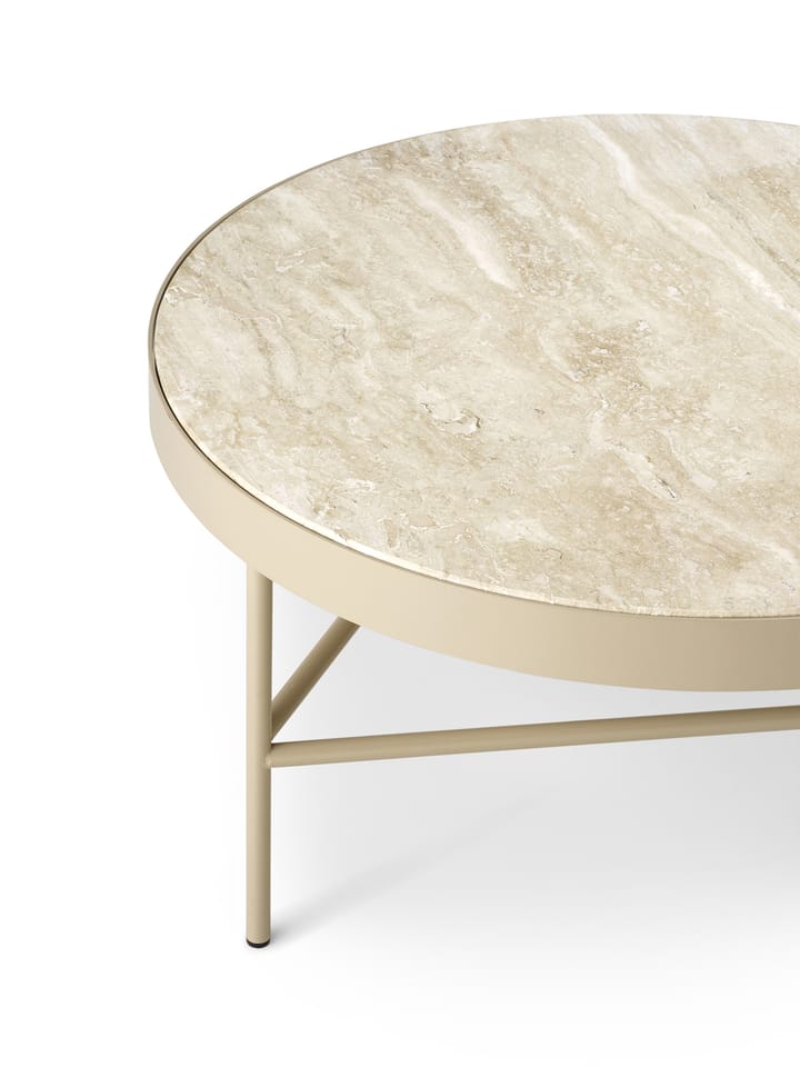 Table basse Travertin Ø70,5 cm, Cashmere Ferm Living