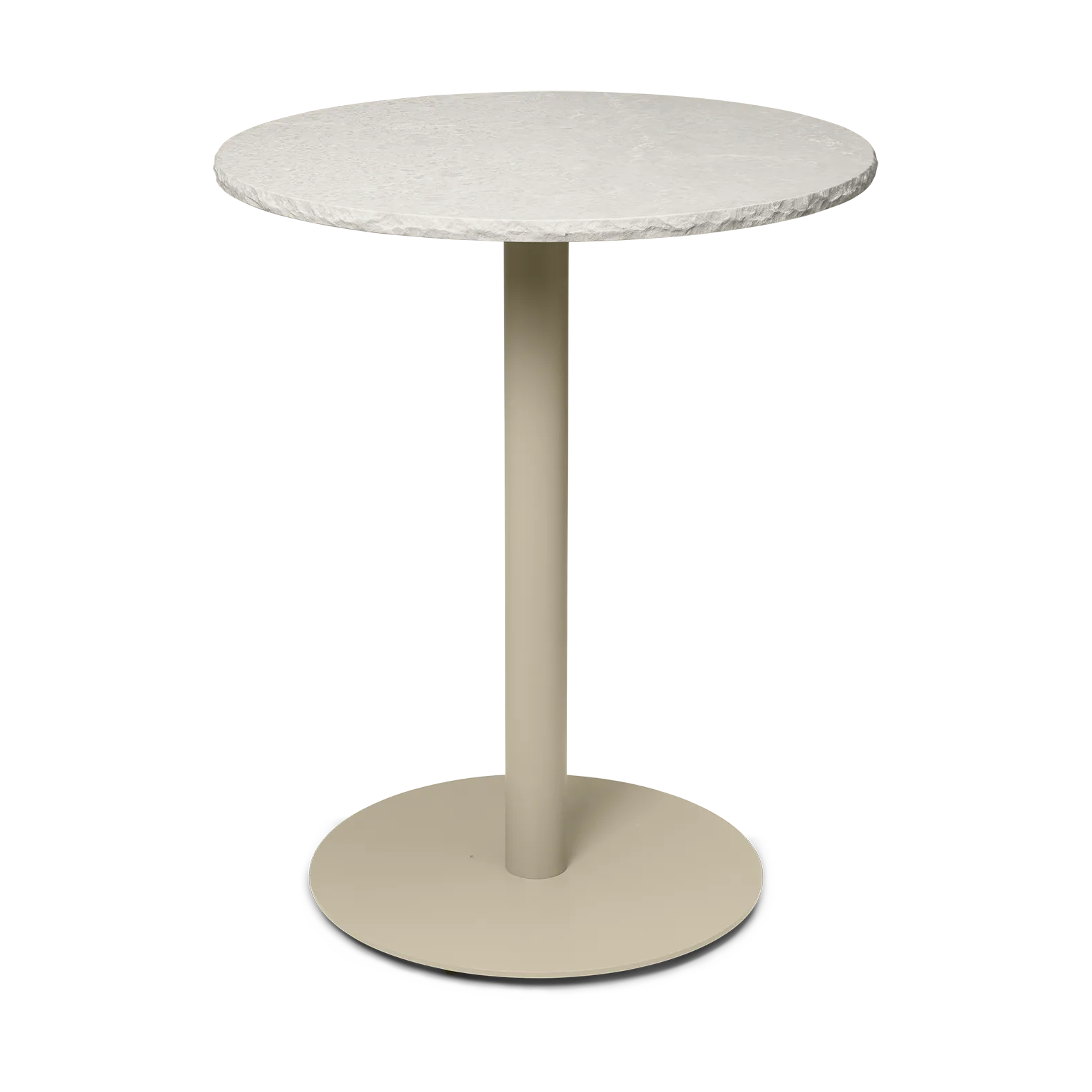 Table bistrot Mineral, Bianco curia, cashmere Ferm Living