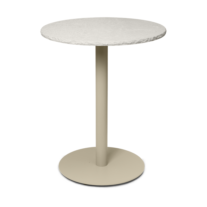 Table bistrot Mineral - Bianco curia, cashmere - ferm LIVING