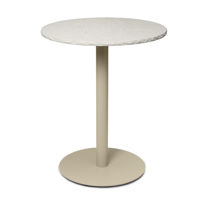 Table bistrot Mineral - Bianco curia, cashmere - Ferm LIVING