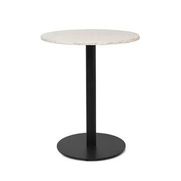 Table bistrot Mineral - blanc, marbre bianco curia - Ferm Living