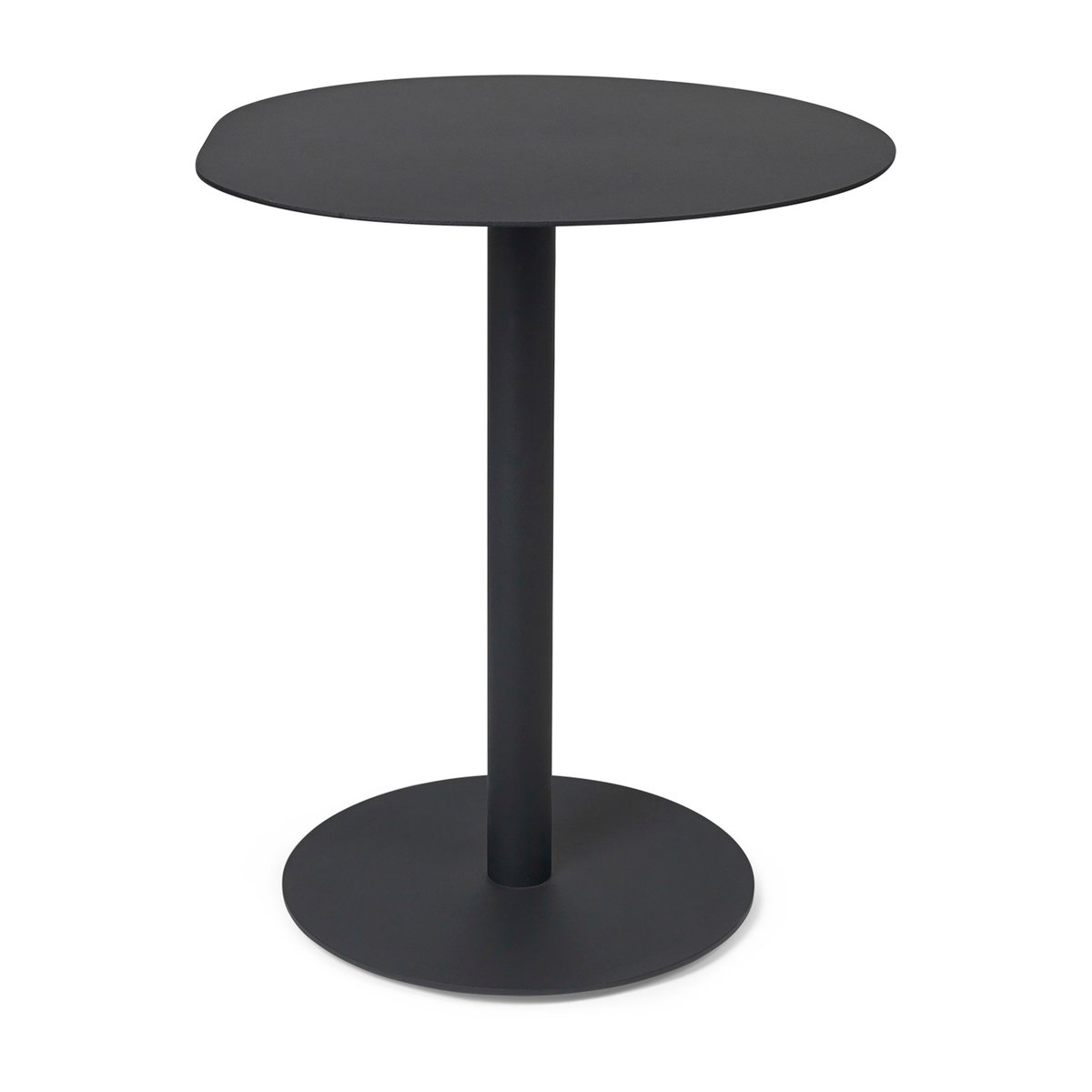 ferm LIVING Table bistrot Pond o 64x72 cm Black | Design Scandinave | Tables de jardin | Noir