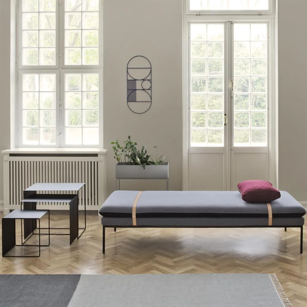 Table Cluster lot de 3, Noir Ferm Living