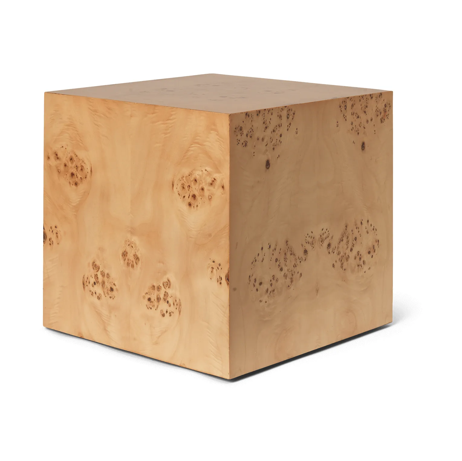 Table d'appoint Burl Cube 40x40 cm, Natural Ferm Living