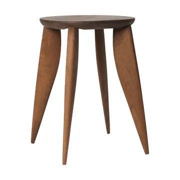 Table d’appoint Feve - Noyer, 42x42x45 cm - Ferm Living