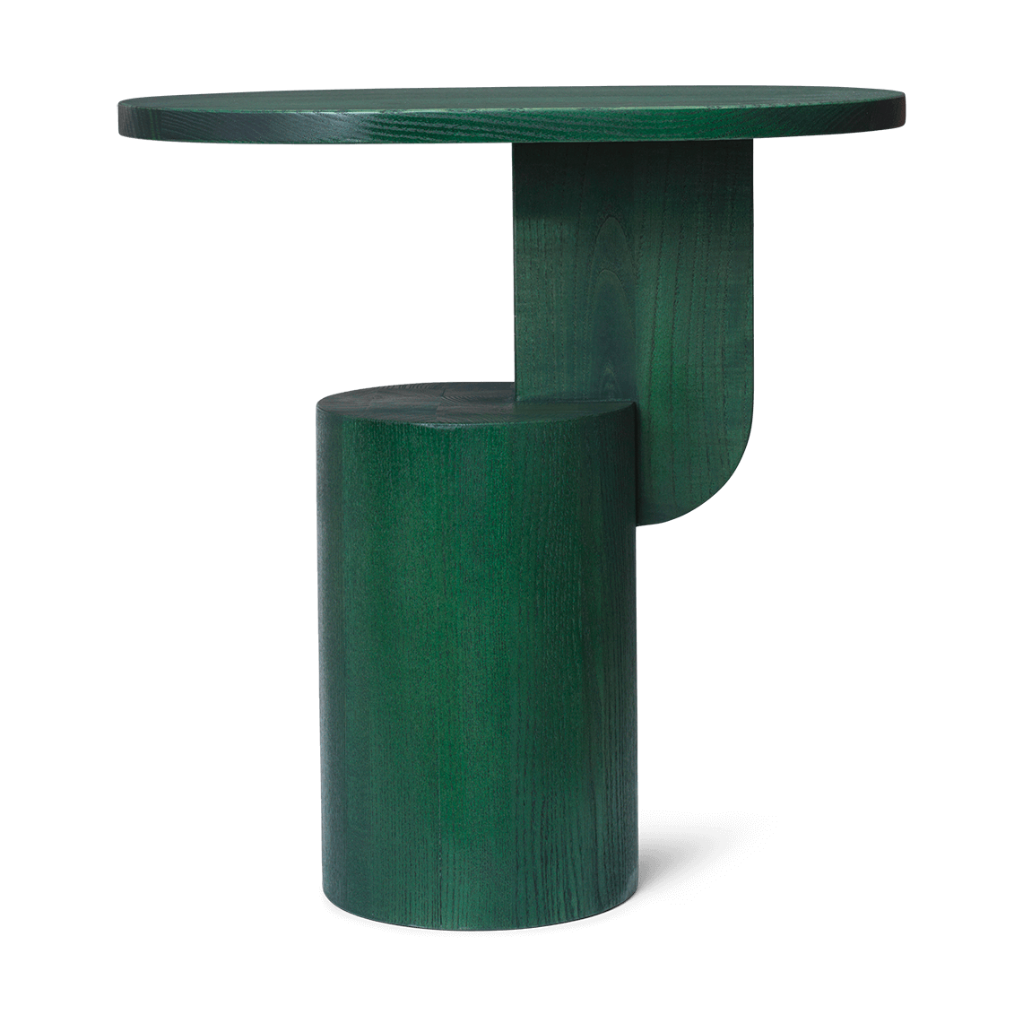 ferm LIVING Table d’appoint Insert Myrtle Green Stained