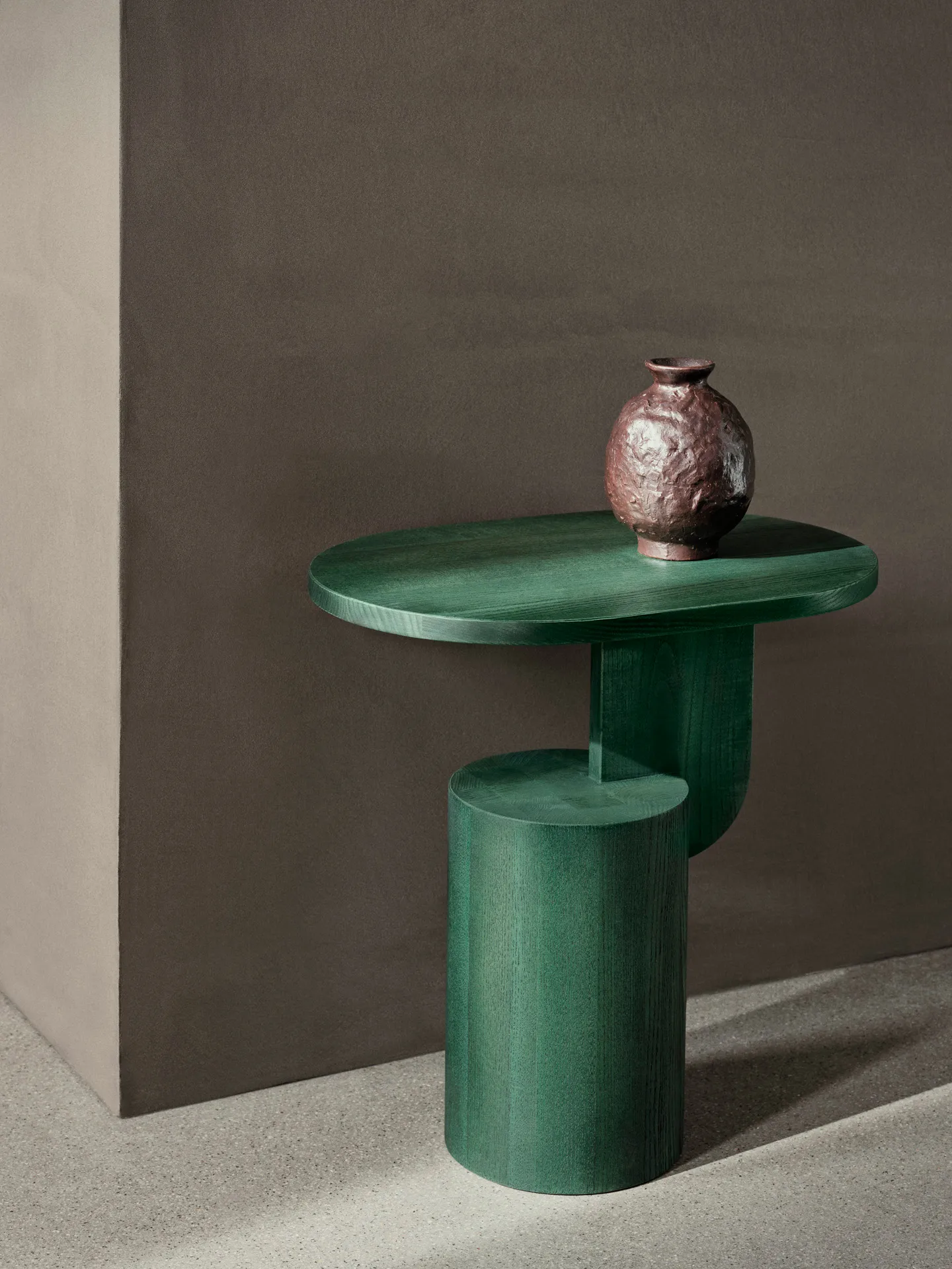 Table d’appoint Insert, Myrtle Green Stained Ferm Living