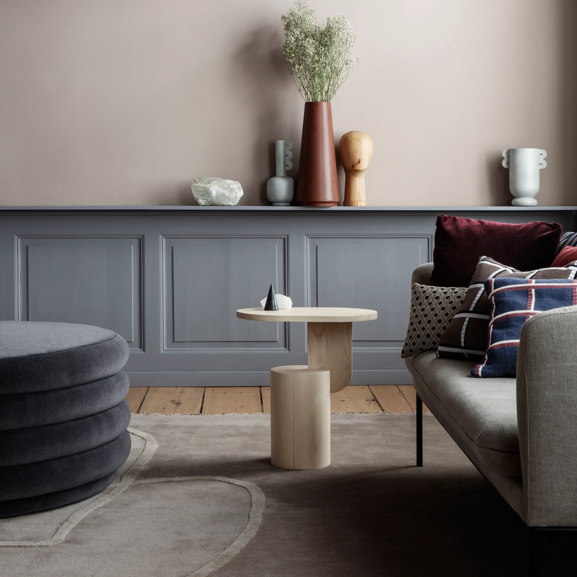 Table d’appoint Insert, naturel Ferm Living