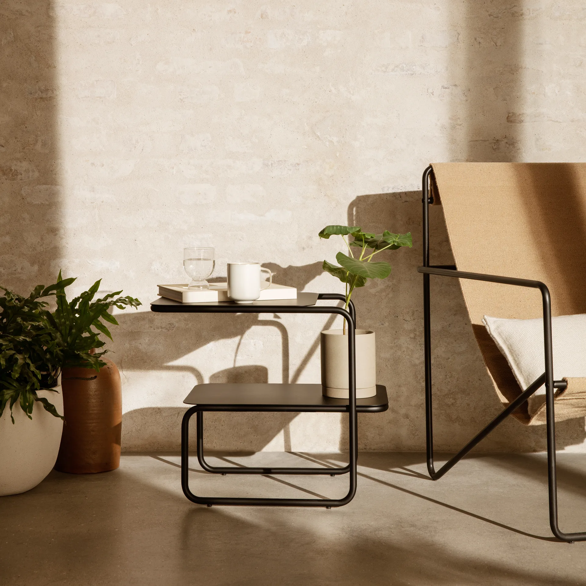 Table d’appoint Level, Black Ferm Living