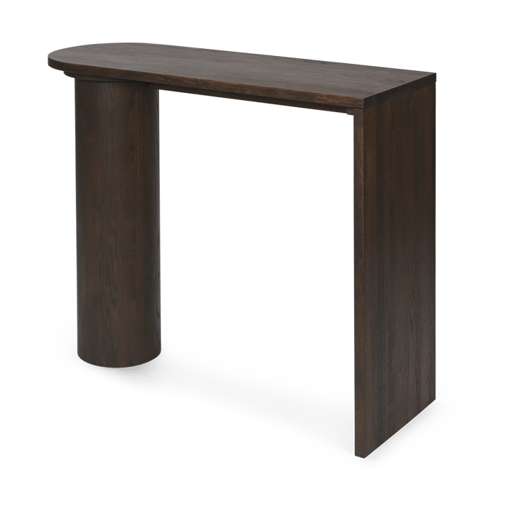 Table d'appoint Pylo Console Table 85x36x100 cm - Chêne teinté foncé - ferm LIVING