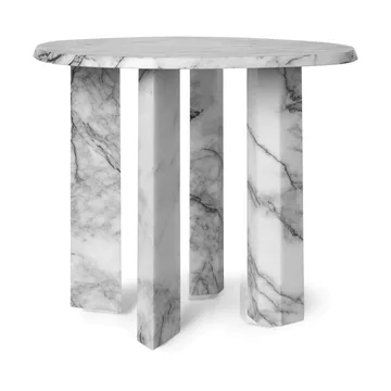 Table d'appoint Taula Ø54,4x45 cm - White-charcoal - Ferm Living
