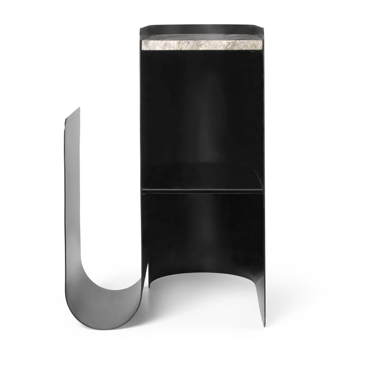 Table d'appoint Vault 40,2x33,4x50 cm, Black Ferm Living