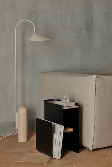 Table d'appoint Vault 40,2x33,4x50 cm - Black - ferm LIVING