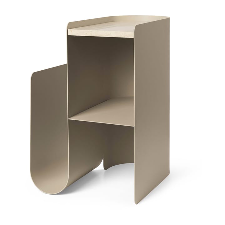 Table d'appoint Vault 40,2x33,4x50 cm - Cashmere - ferm LIVING