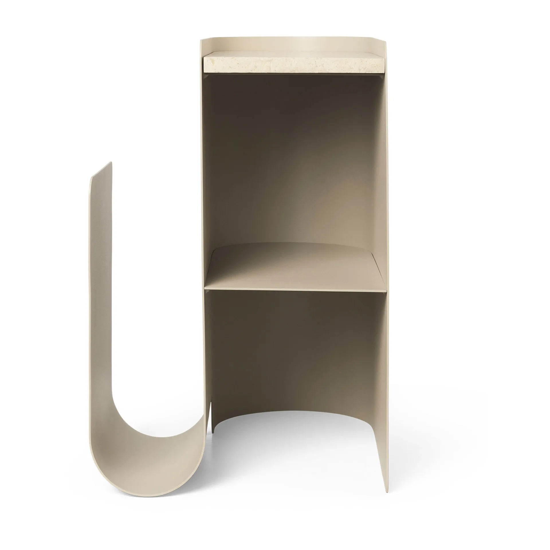 Table d'appoint Vault 40,2x33,4x50 cm, Cashmere Ferm Living