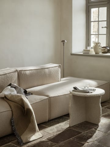 Table Mineral Sculptural Ø52 cm - Bianco Curia - Ferm Living