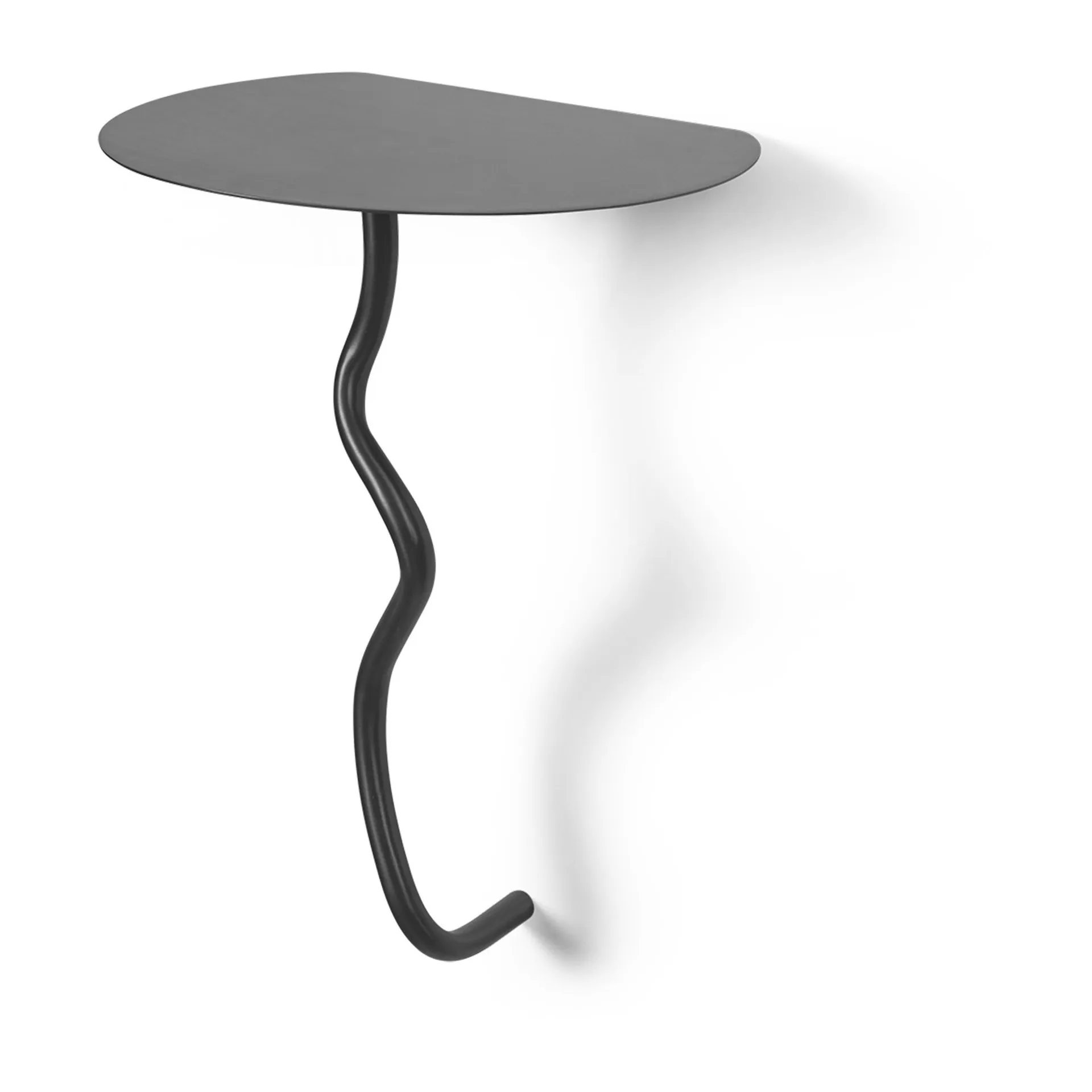 Table murale Curvature, Black Brass Ferm Living