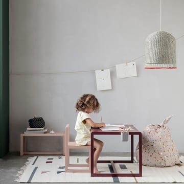 Table pour enfant Little Architect - Bleu foncé - ferm LIVING