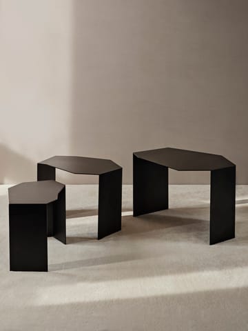 Table Shard cluster Lot de 3 - Black - ferm LIVING