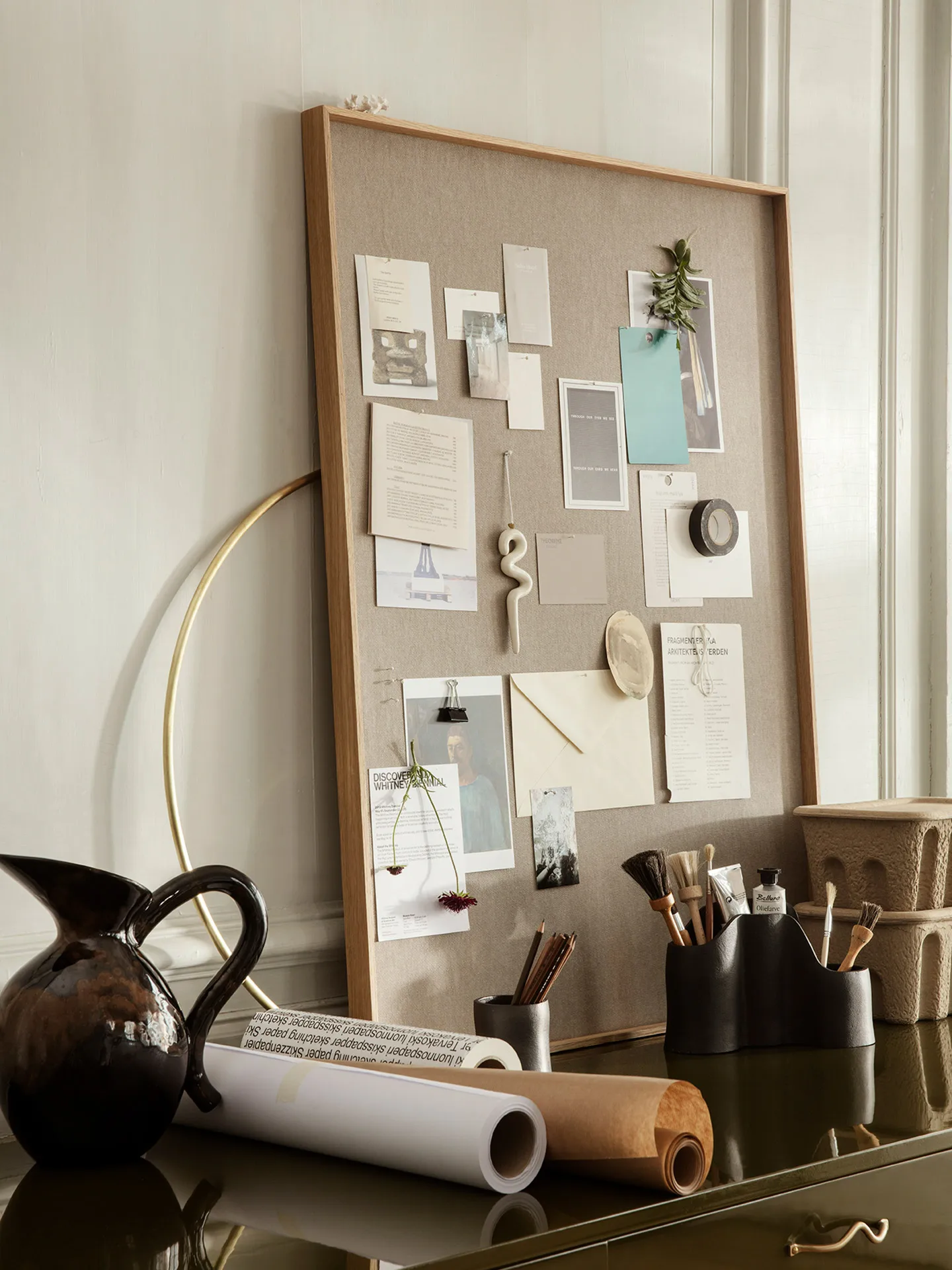 Tableau-mémo Scenery 75x100 cm, Natureal Oak Ferm Living