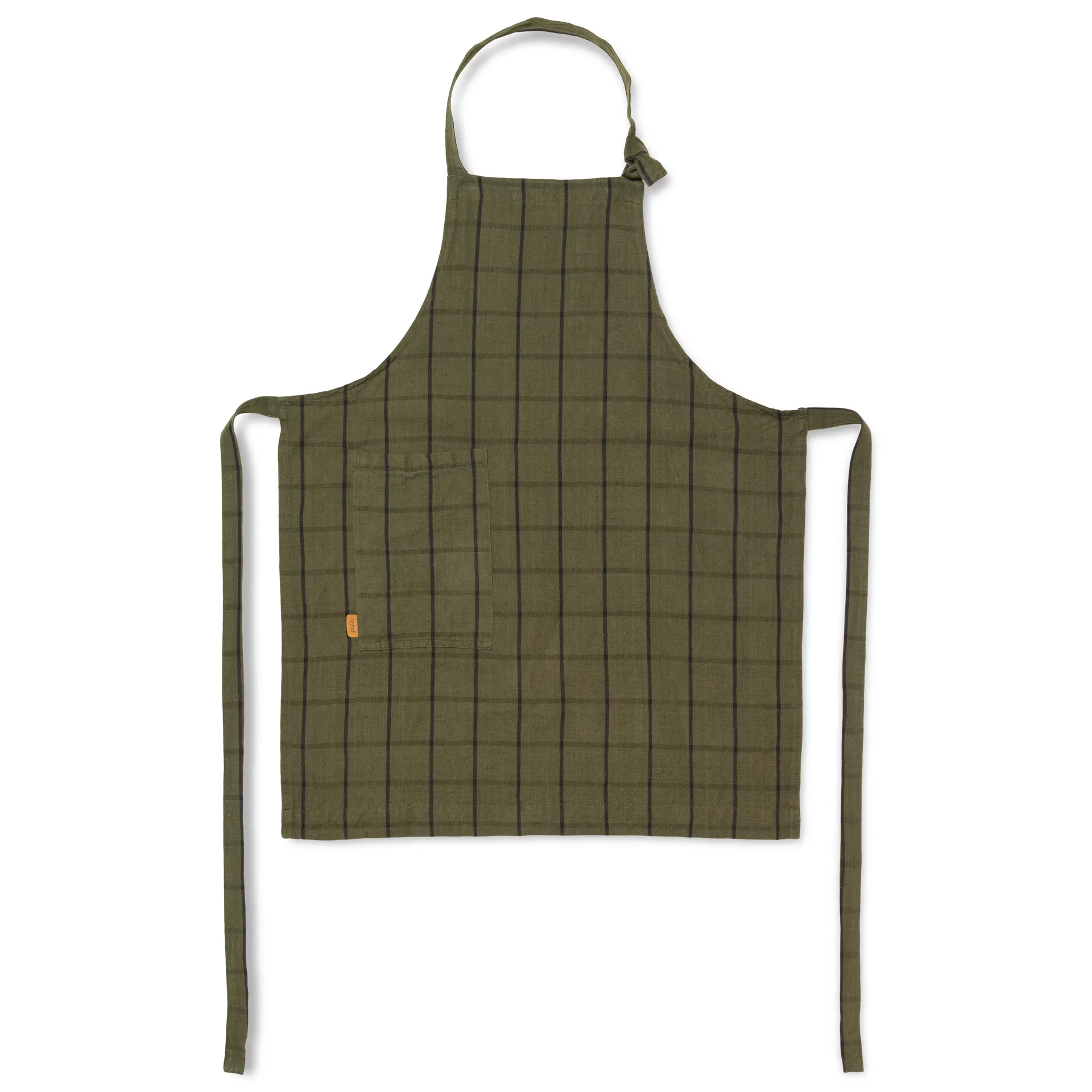 Tablier Hale, Vert-noir Ferm Living