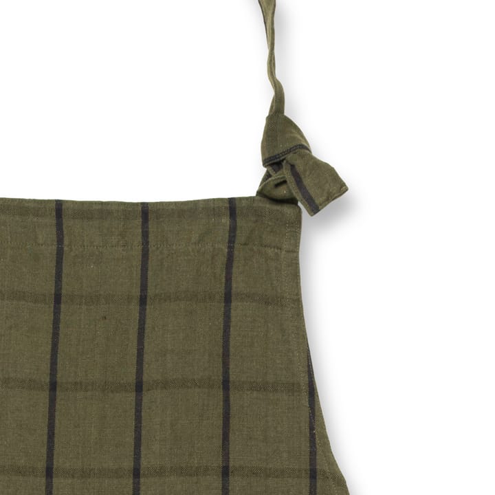 Tablier Hale, Vert-noir Ferm Living