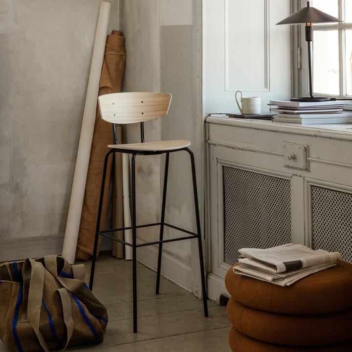 Tabouret de bar Herman - oak white oiled - ferm LIVING