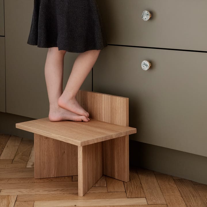 Tabouret Oblique - Chêne - ferm LIVING