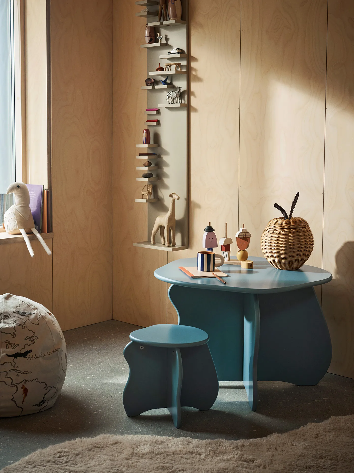 Tabouret Slope, Tempête Ferm Living