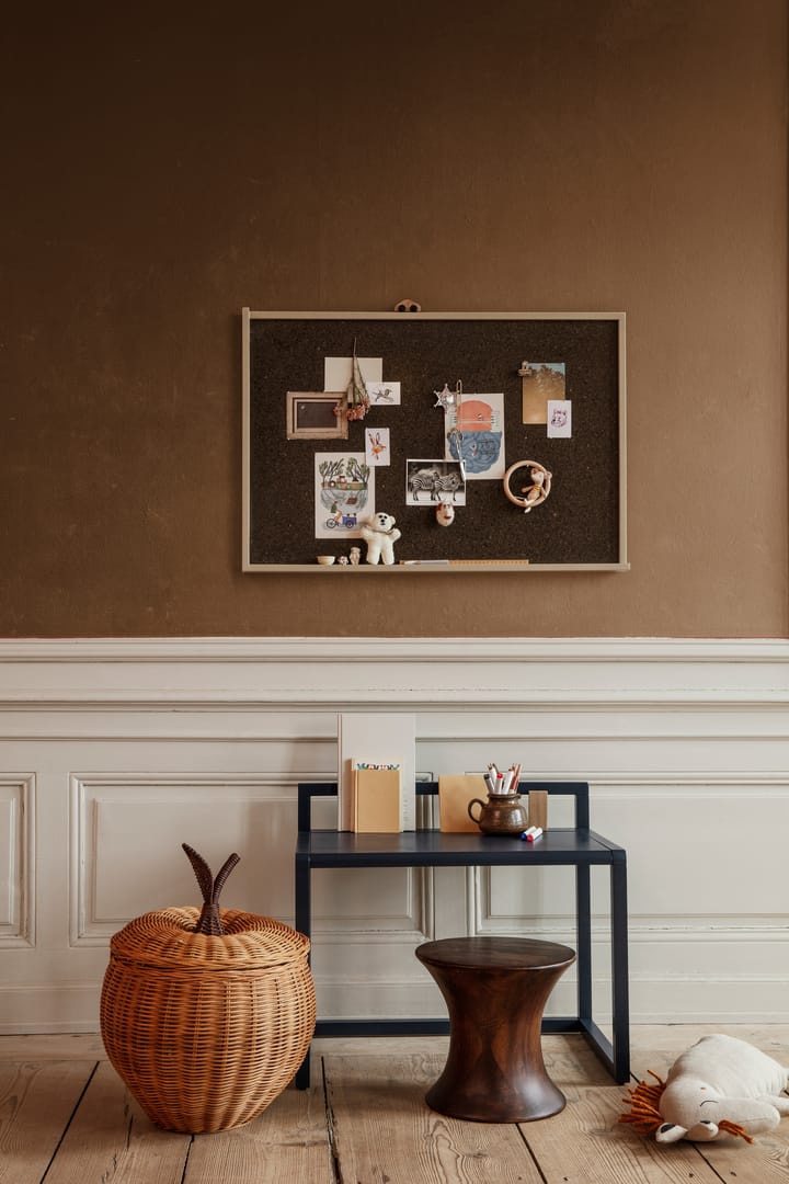 Tabouret Spin 30 cm, Bois de manguier Ferm Living