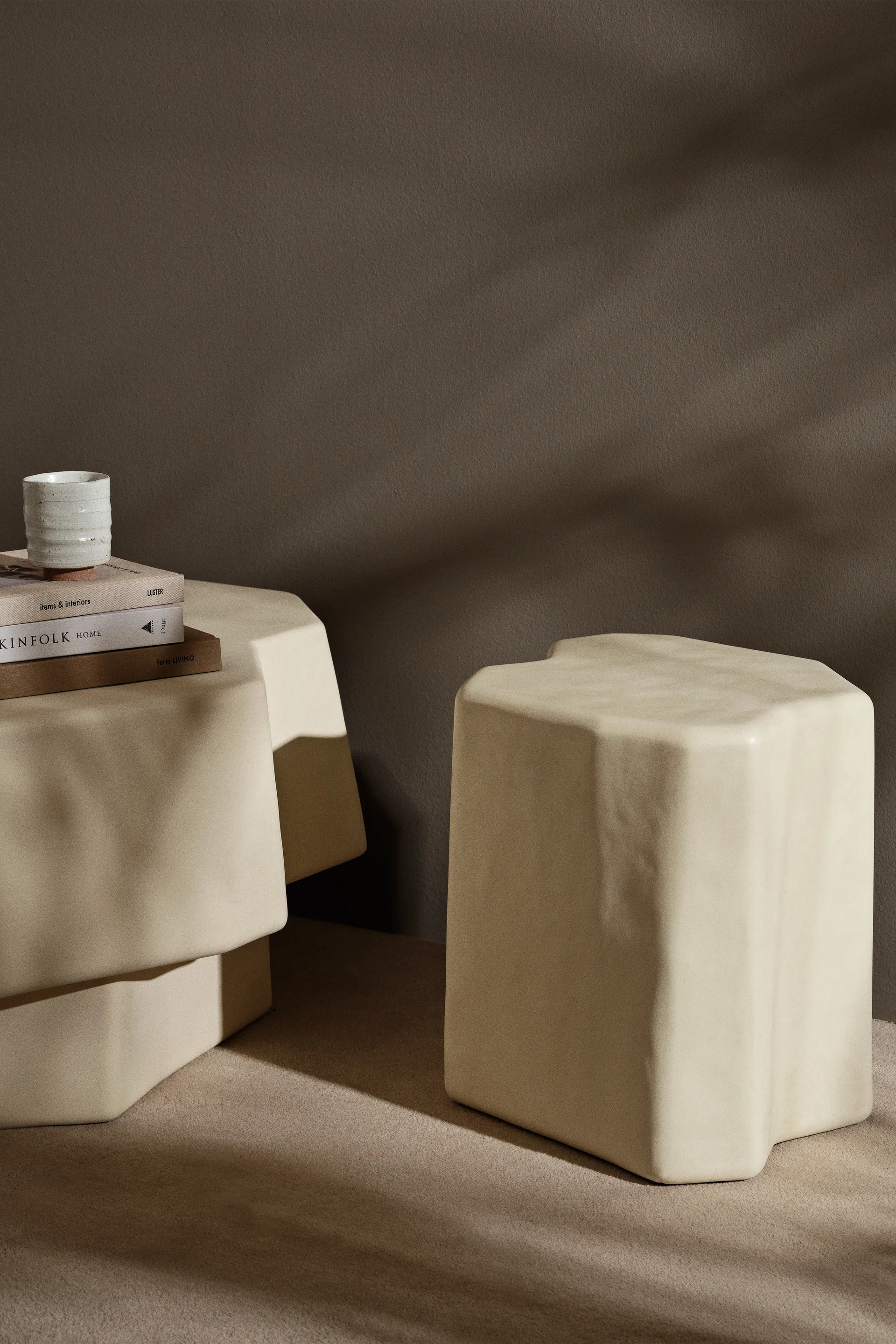 Tabouret Staffa, Ivoire Ferm Living