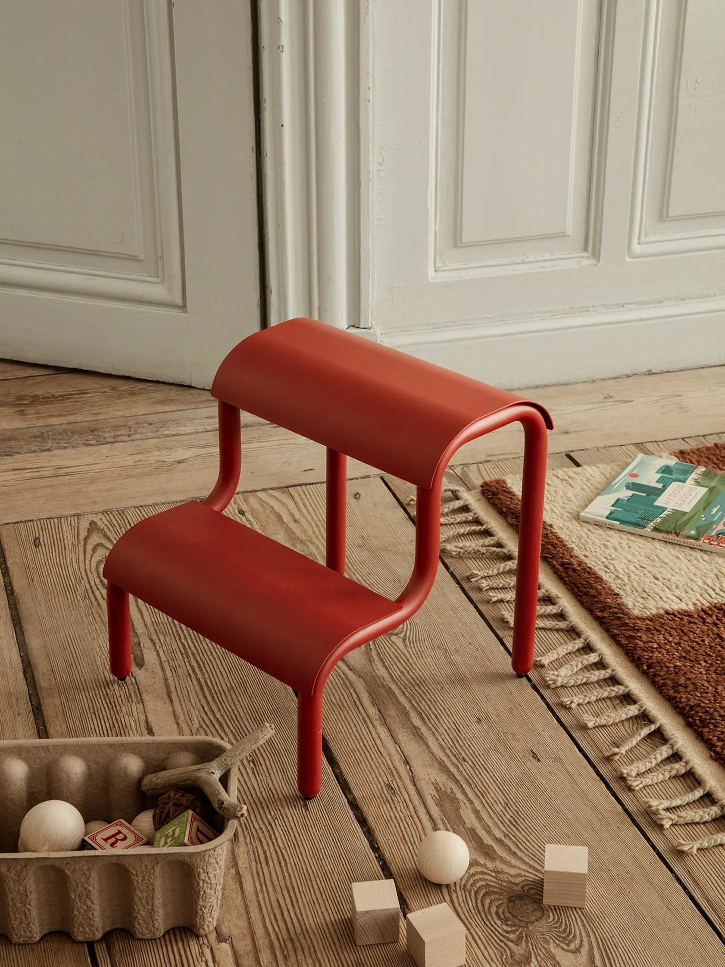 Tabouret Up, Poppy Red Ferm Living