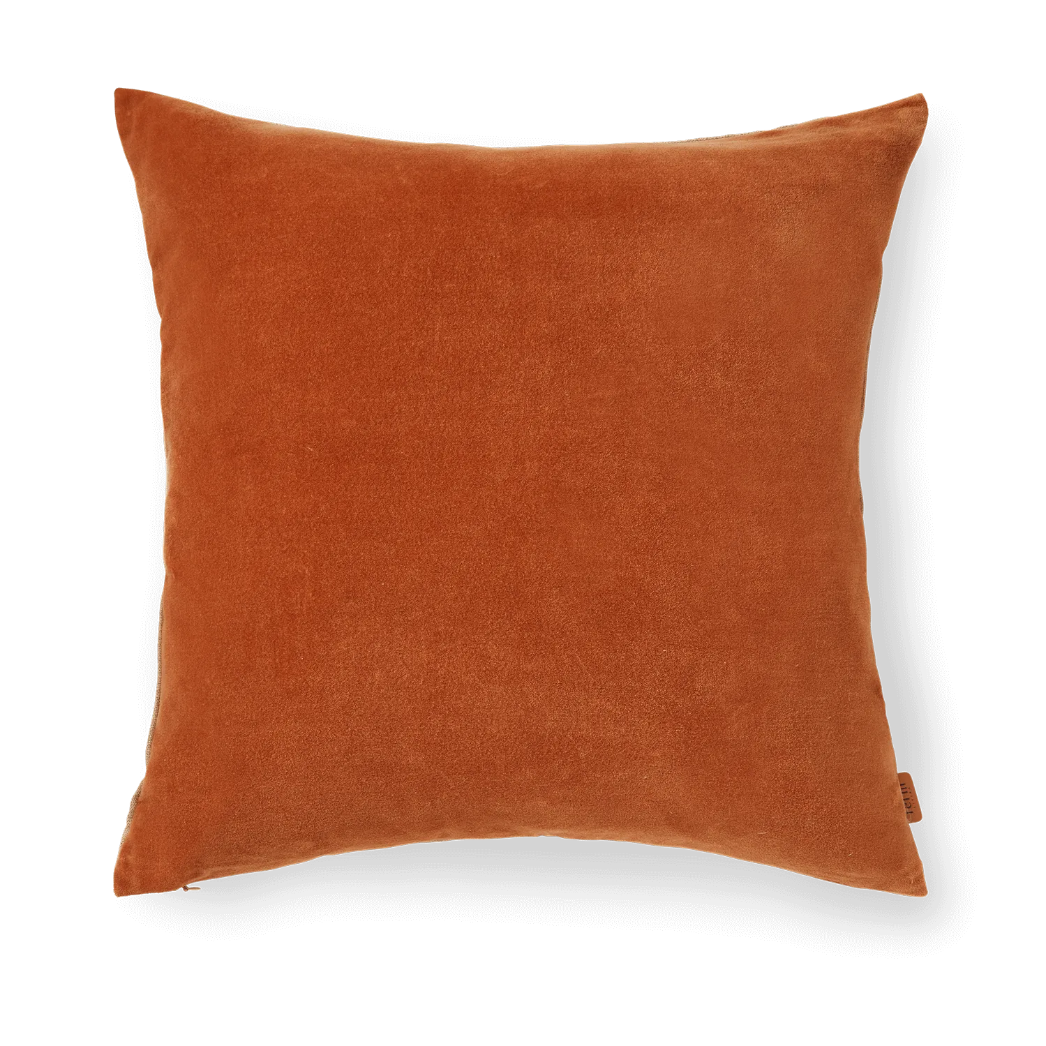 Taie Senti 50x50 cm, Baked clay Ferm Living