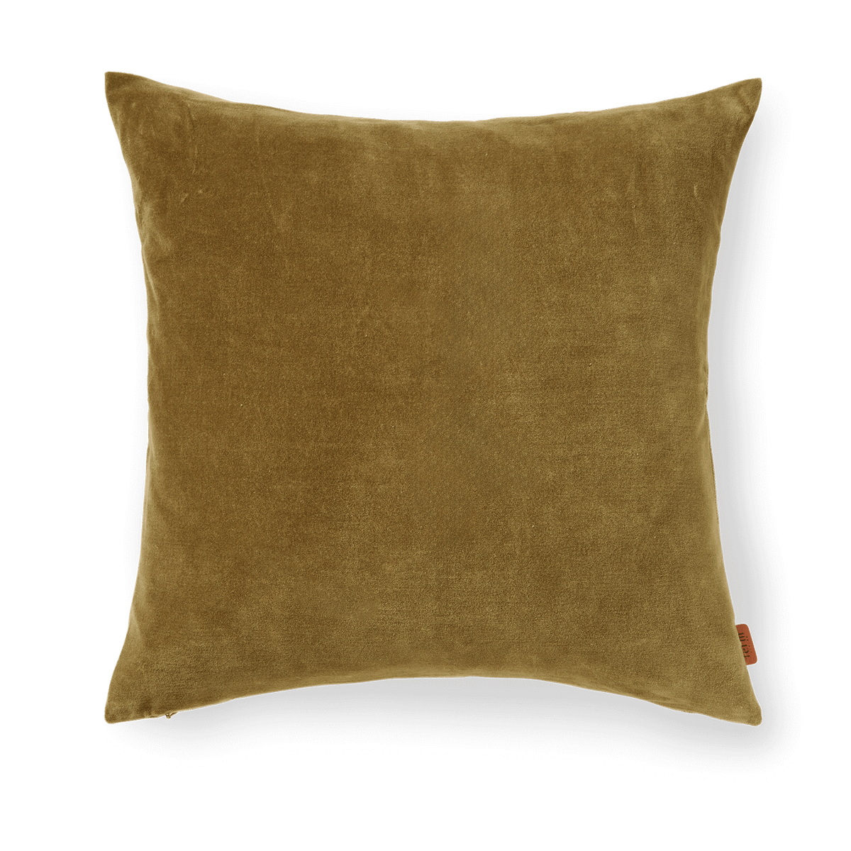 ferm LIVING Taie Senti 50x50 cm Khaki | Design Scandinave | Housses de coussin | Vert