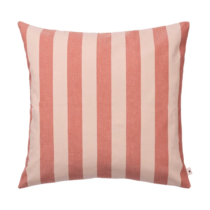 Taie Strand outdoor 50x50 cm - Burnt ochre-parchme - Ferm Living