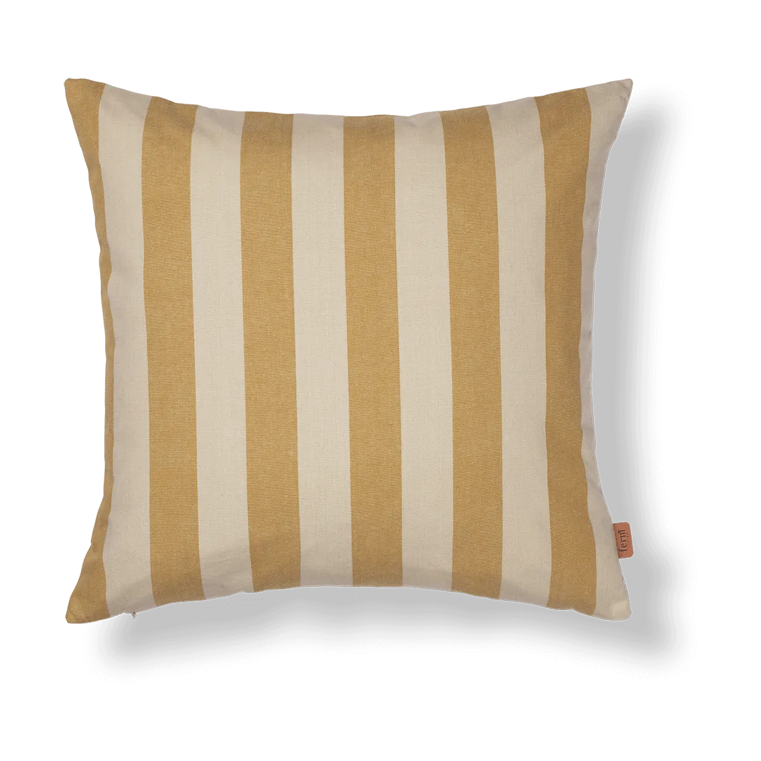 Taie Strand outdoor 50x50 cm, Warm yellow-parchment Ferm Living