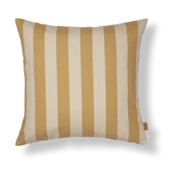 Taie Strand outdoor 50x50 cm - Warm yellow-parchment - Ferm Living