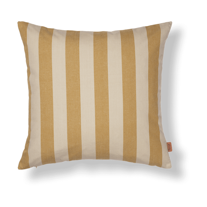 Taie Strand outdoor 50x50 cm - Warm yellow-parchment - Ferm LIVING