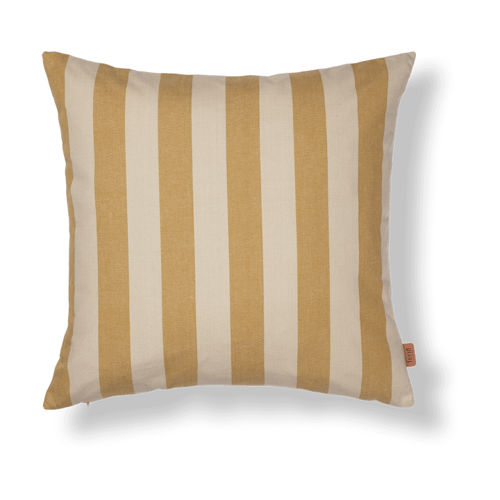Taie Strand outdoor 50x50 cm - Warm yellow-parchment - Ferm LIVING