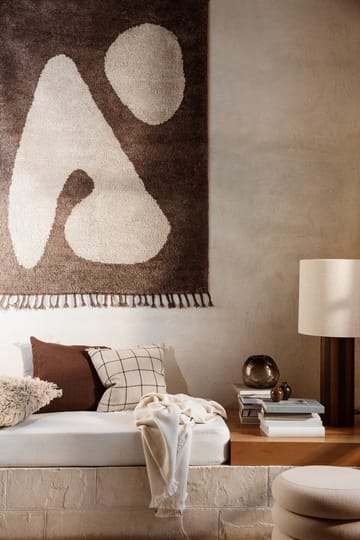 Tapis Abstract Brown Off-white - 120x180 cm - Ferm Living