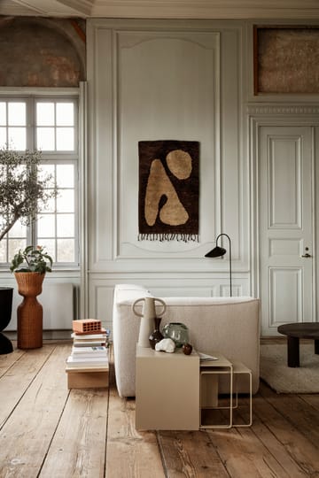 Tapis Abstract Brown Off-white - 80x120 cm - Ferm Living