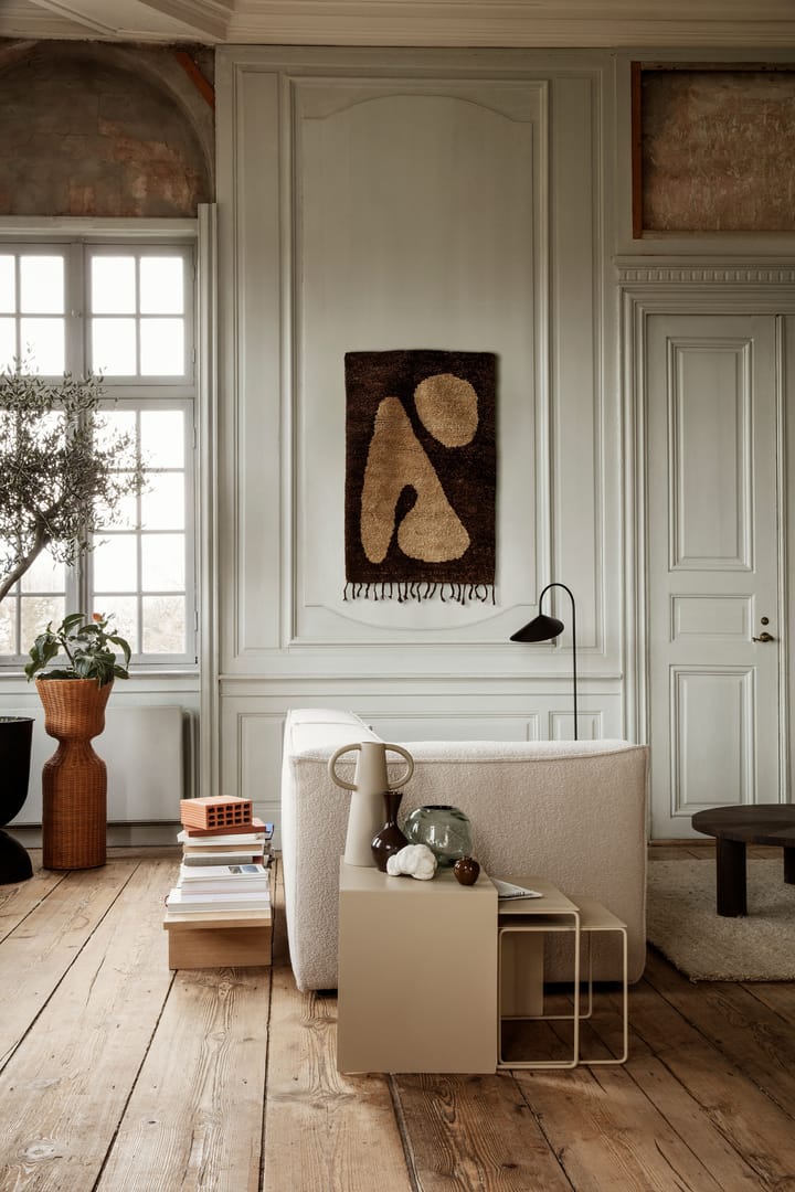 Tapis Abstract Brown Off-white, 80x120 cm Ferm Living