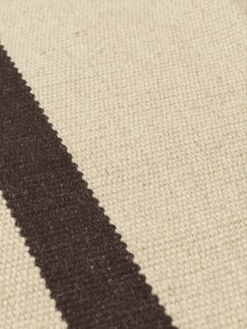 Tapis Calm kelim - Off-white, Coffee, 200x300 cm - Ferm Living